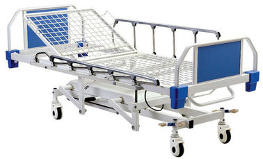 4 υδραυλικό ιατρικό υπομονετικό κρεβάτι λειτουργίας με τα πλευρικά κιγκλιδώματα κραμάτων αργιλίου