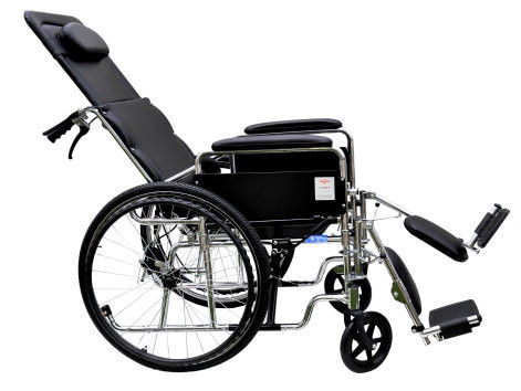 3» τροχίσκοι αναπηρικών καρεκλών τροχίσκων στροφέων ροδών με το ενιαίο σχέδιο φρένων