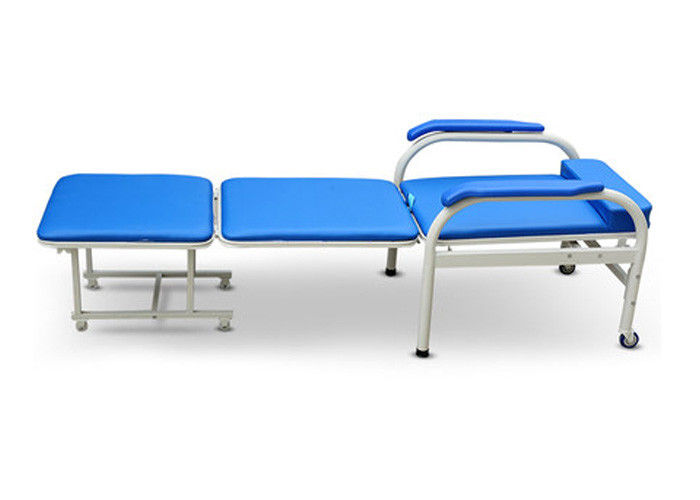 Ιατρική διπλώνοντας συνοδευτική έδρα κυβικού μέτρου κρεβατιών για το δωμάτιο ασθενών νοσοκομείου