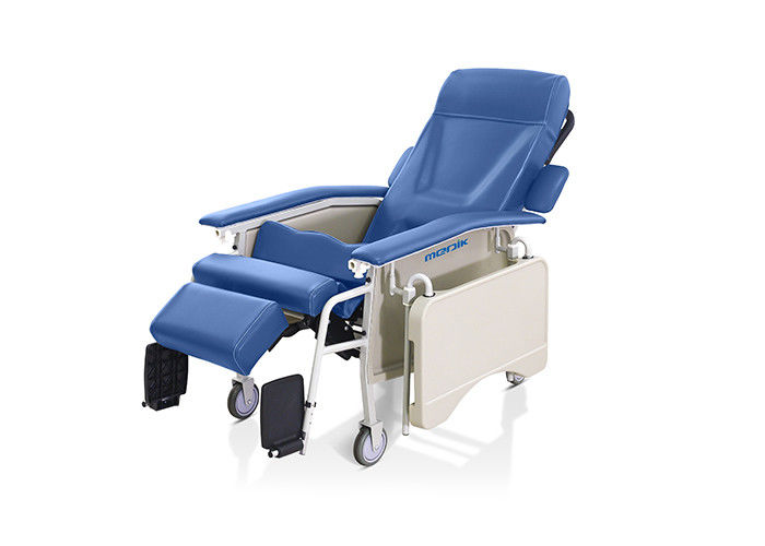 Μηχανικό κρεβάτι χορηγών αίματος, χειρωνακτική έδρα χορηγών αίματος με το δίπλωμα του τμήματος ποδιών