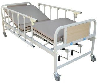 Για πολλές χρήσεις παρεμποδισμένο χειρωνακτικό νοσοκομειακό κρεβάτι με Mesh-Wire το στρώμα