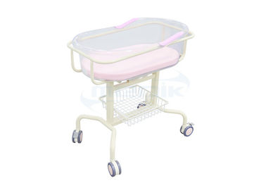Διαφανής ψάθινη κούνια νοσοκομείων μωρών λεκανών με τη μονάδα αποθήκευσης για νεογέννητο