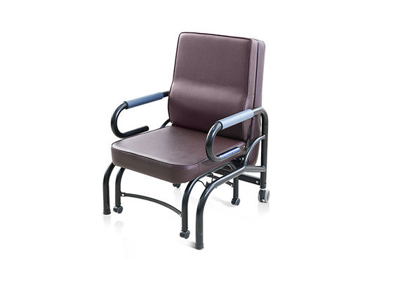 Έδρες Recliner επίπλων βαθμού νοσοκομείων καστόρων ISO13485 50mm με τις ρόδες
