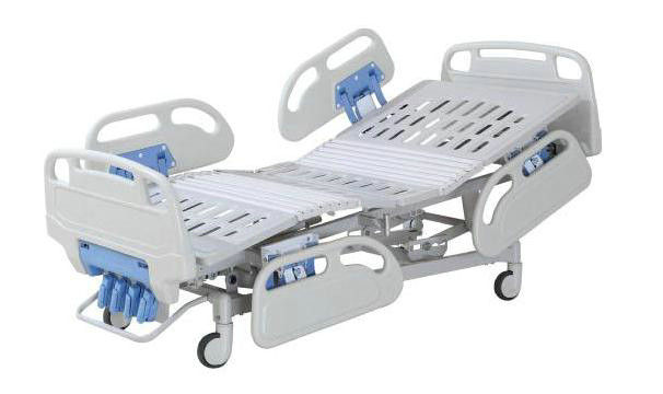 Πτυσσόμενο χειρωνακτικό κρεβάτι νοσοκομείων ICU, κρεβάτι κλινικών για την άρρωστη έκτακτη ανάγκη