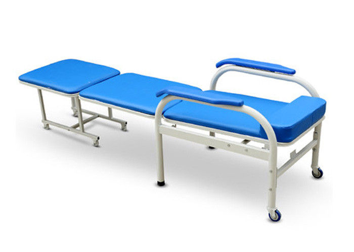 Ιατρική διπλώνοντας συνοδευτική έδρα κυβικού μέτρου κρεβατιών για το δωμάτιο ασθενών νοσοκομείου
